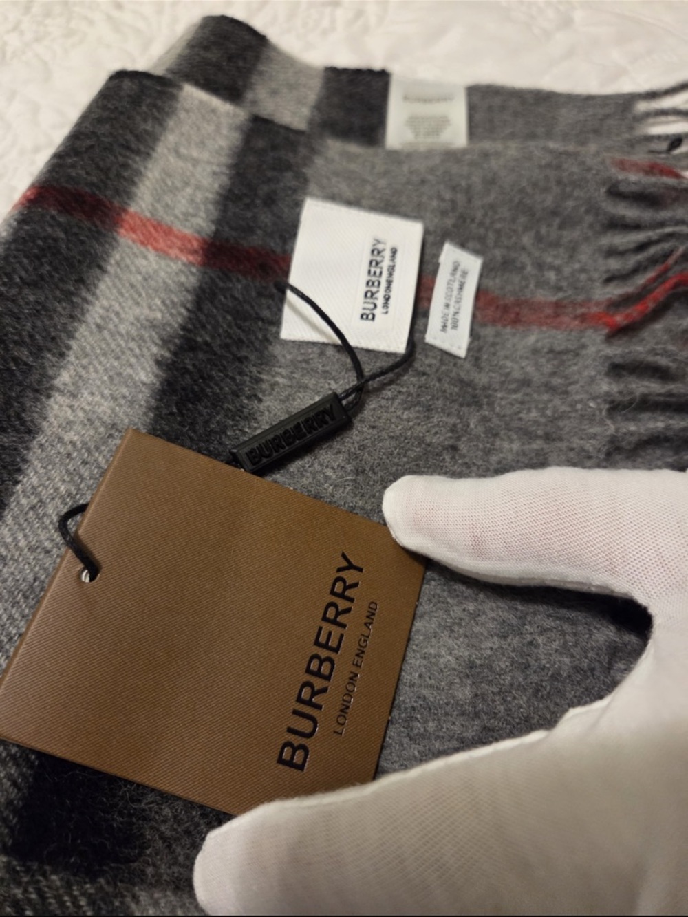 Authentic Burberry Cashmere scarf